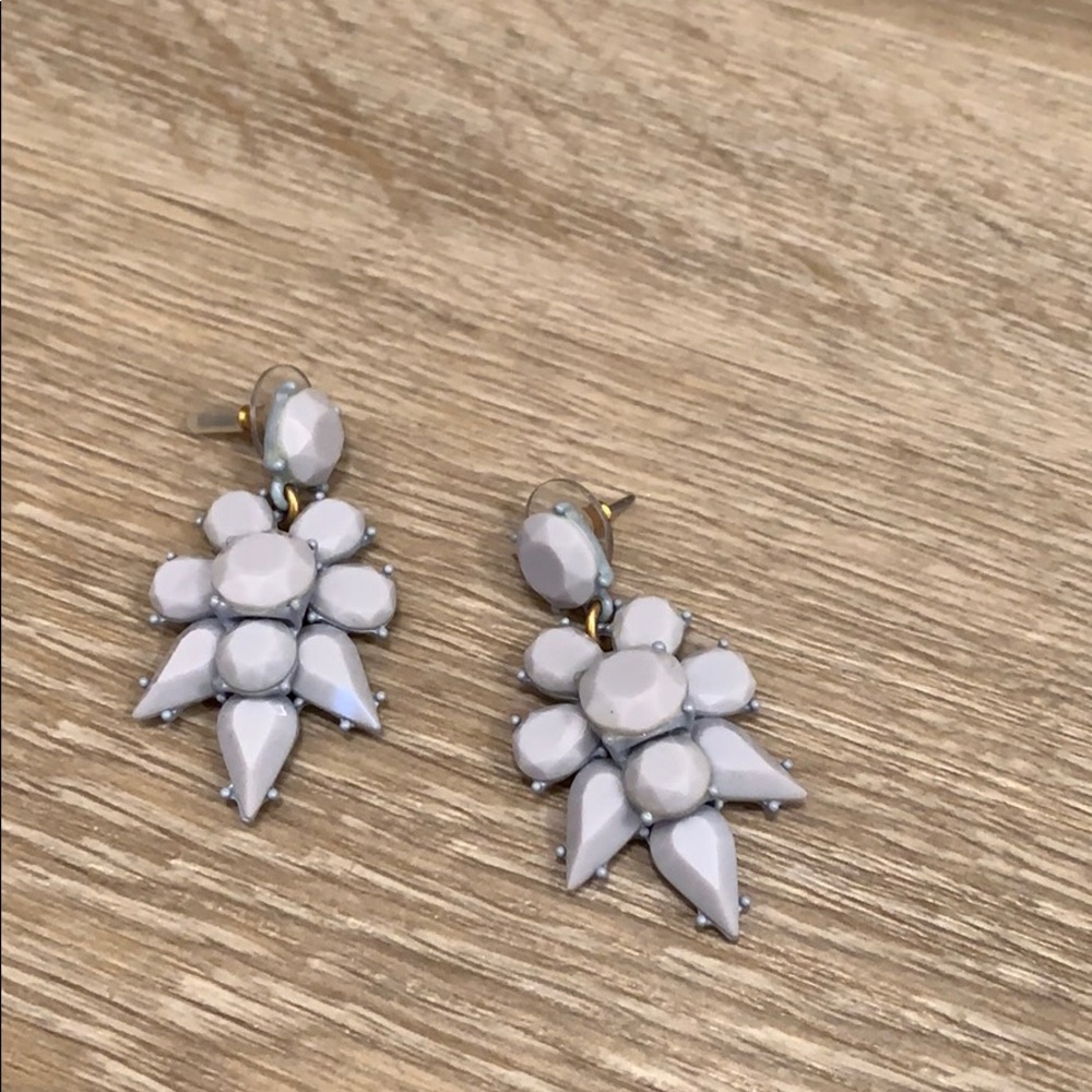 J Crew Earrings Light Blue